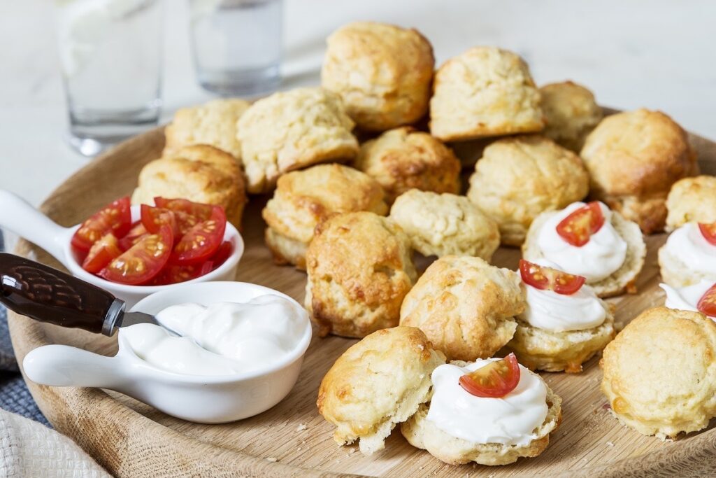 White Cheese Scones