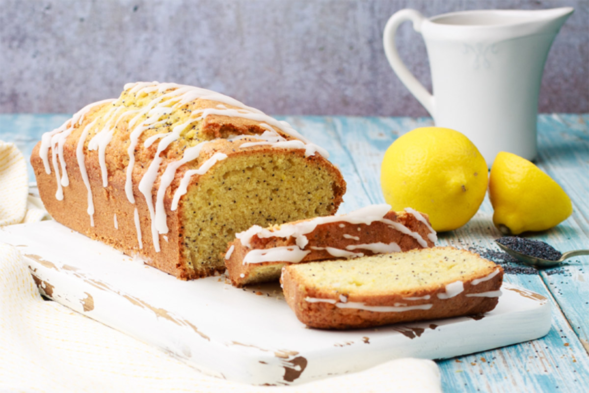 Gluten Free Lemon Poppy Seed Loaf