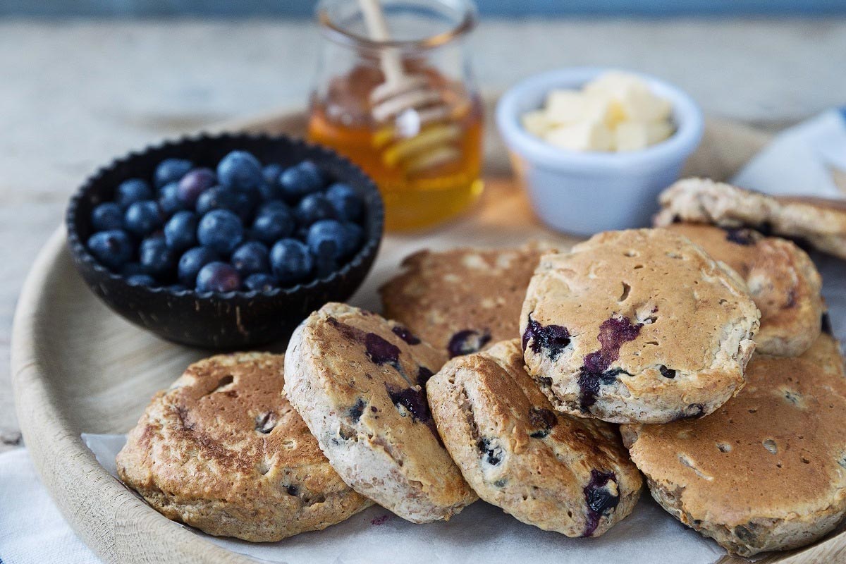 Blackberry Crumpets