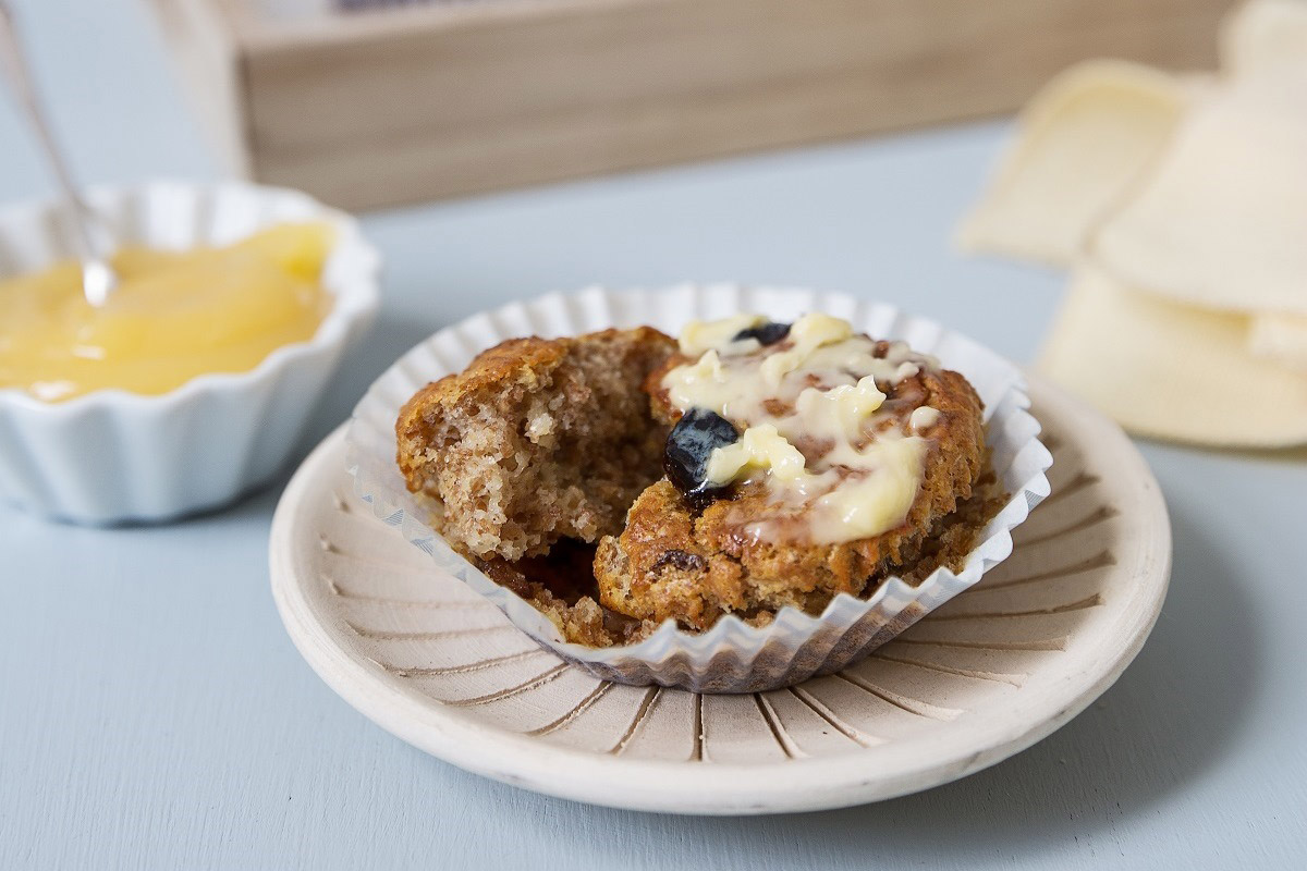 Bran and Raisin Muffins