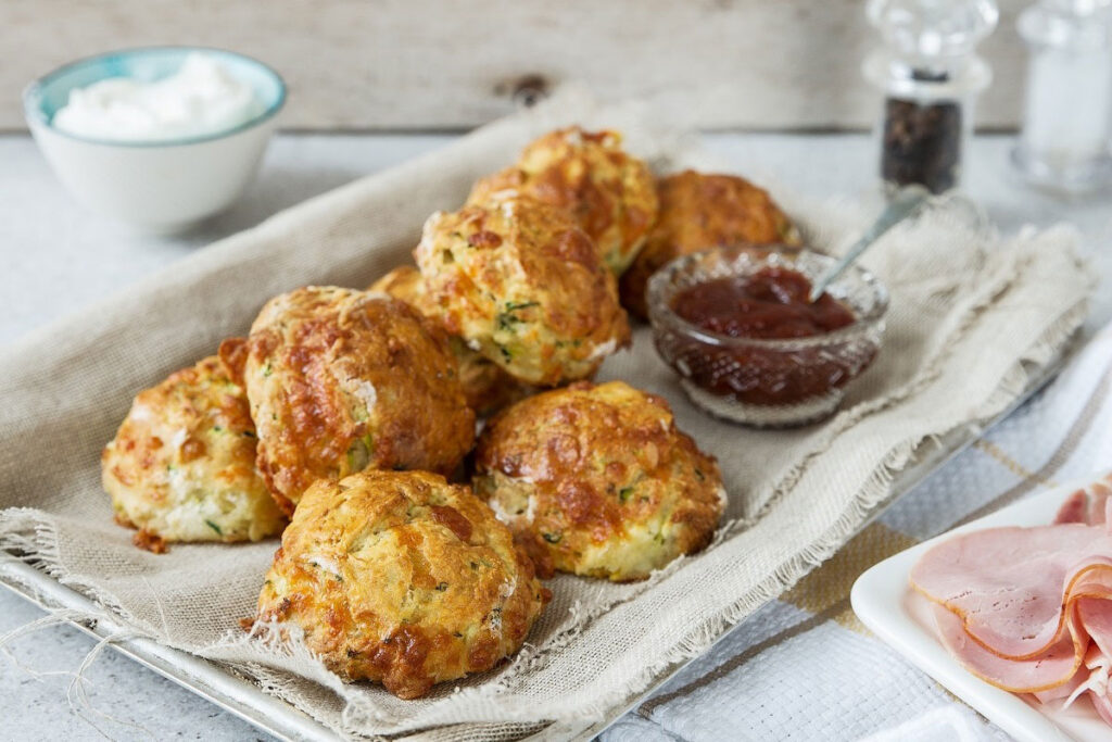 Cheese and Ham Scone