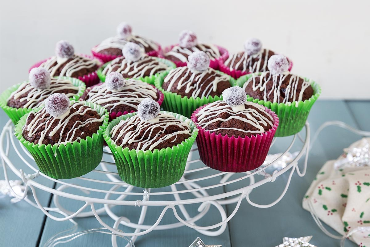 Christmas Chocolate Muffins