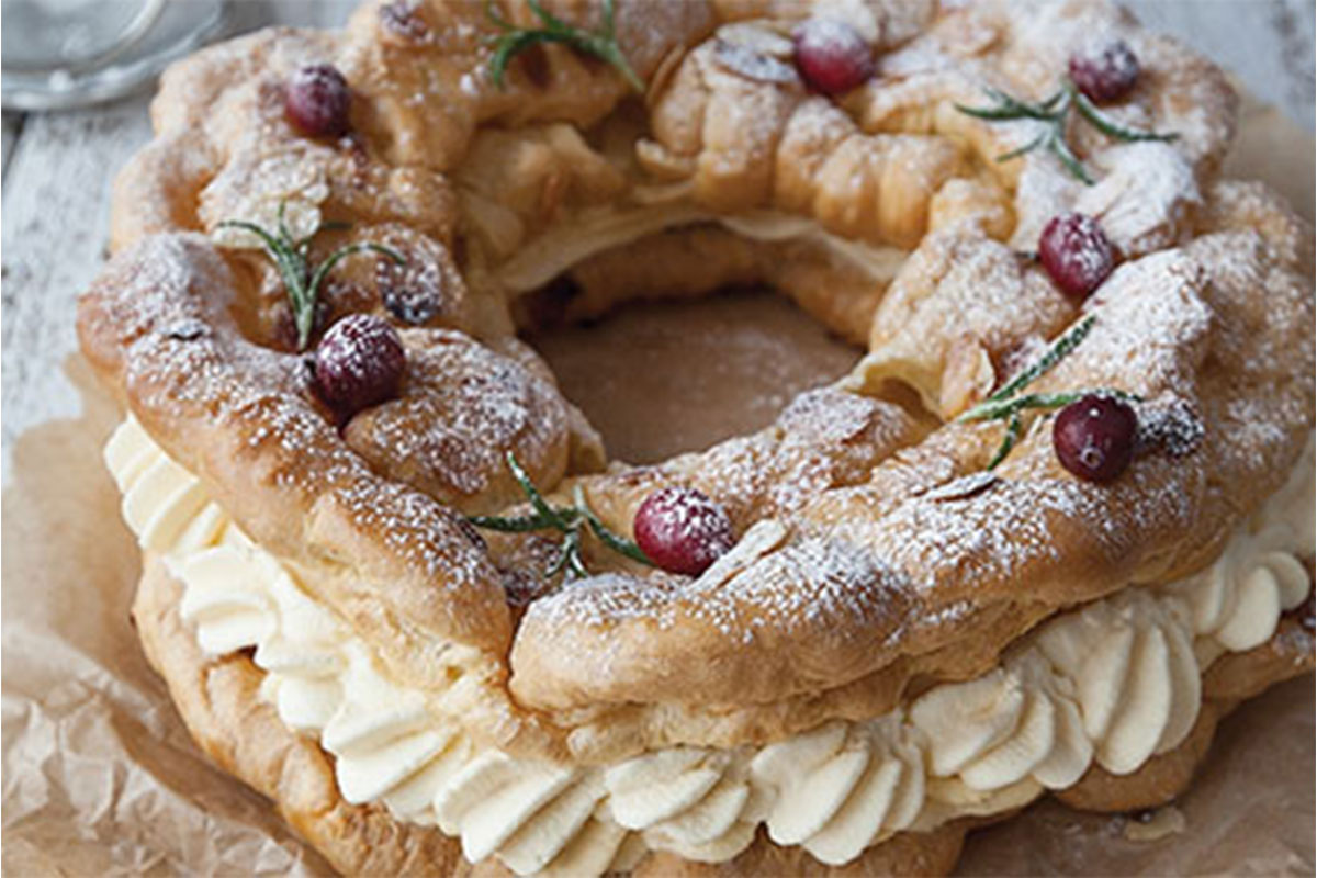 Christmas Choux Wreath