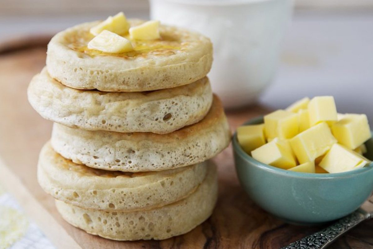 Gluten Free Crumpets