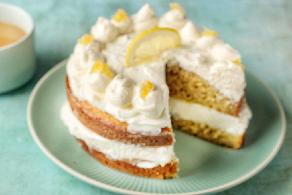 Lemon and Ginger Easter Cake