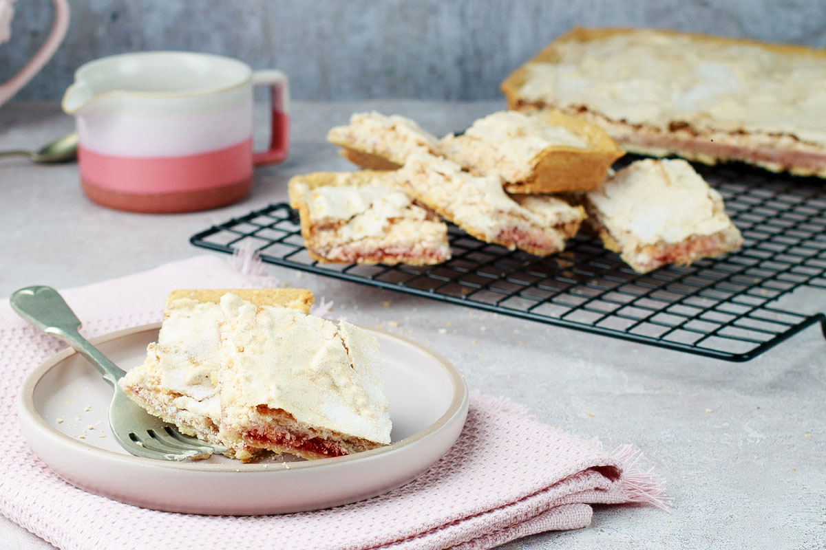 Meringue Coconut Slices