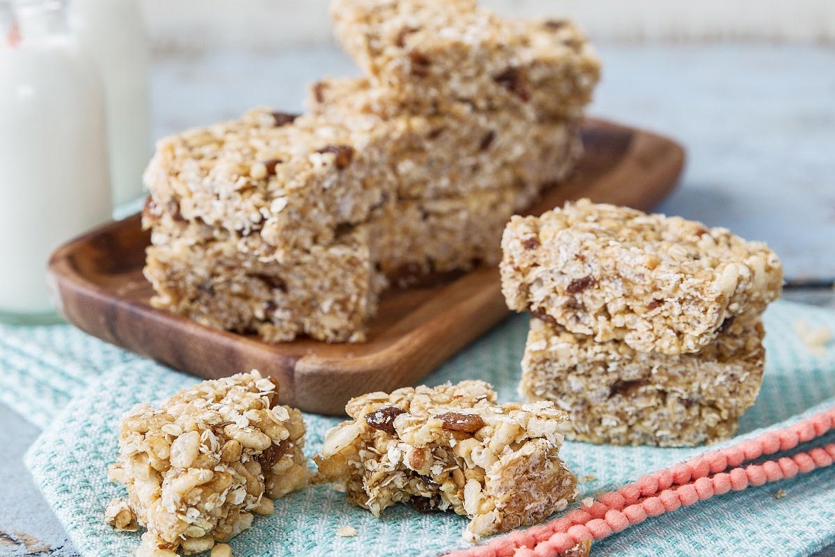 No-Bake Crispy Flapjacks