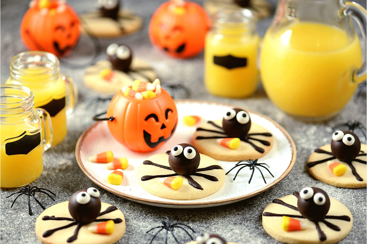 Scary Shortbread Cookies