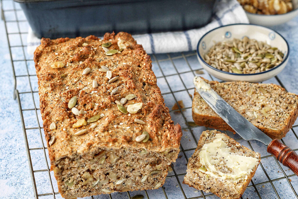 Super Seed and Walnut Loaf