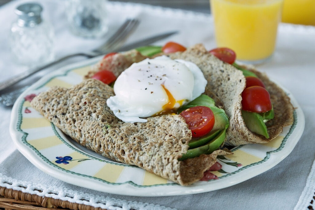 Rye & Chia Crêpes