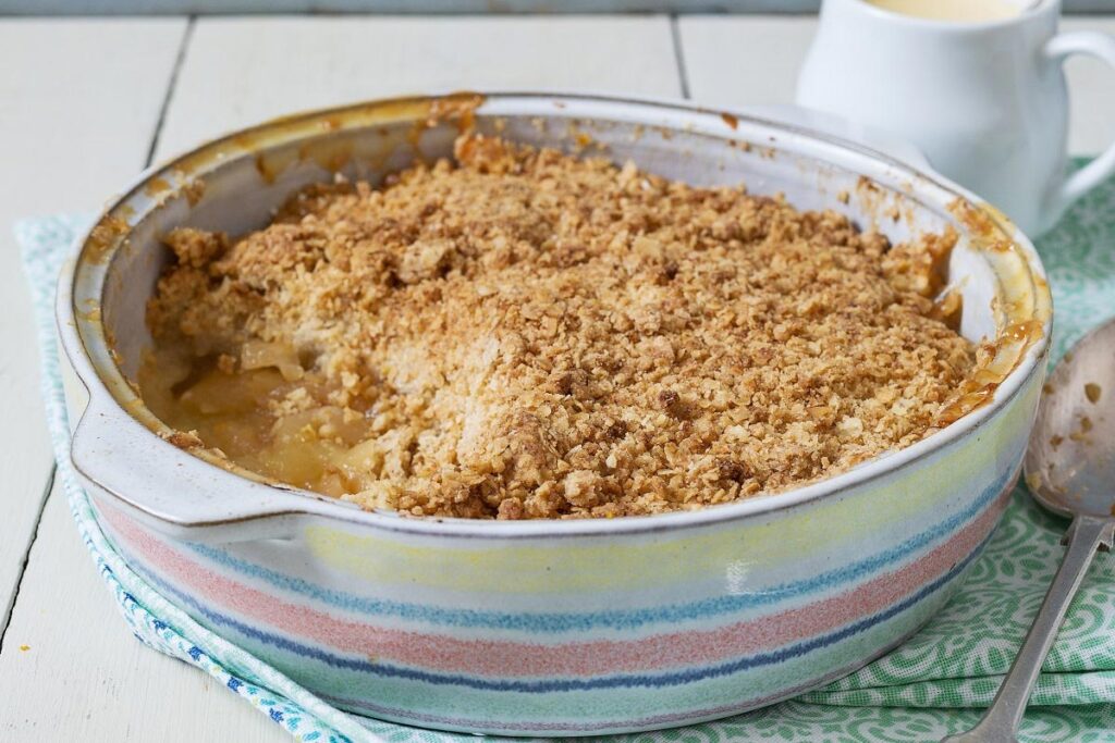 Citrus Apple Crumble