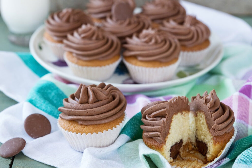 Chocolate Centered Cupcake