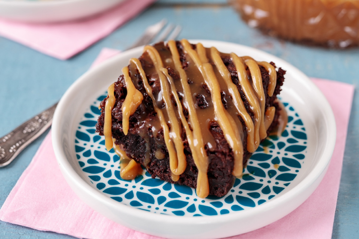 Salted Caramel Double Chocolate Brownies