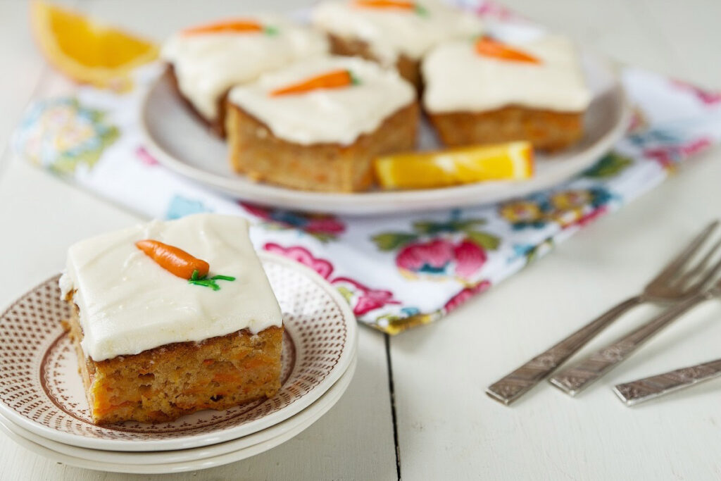 Carrot Cake Slice