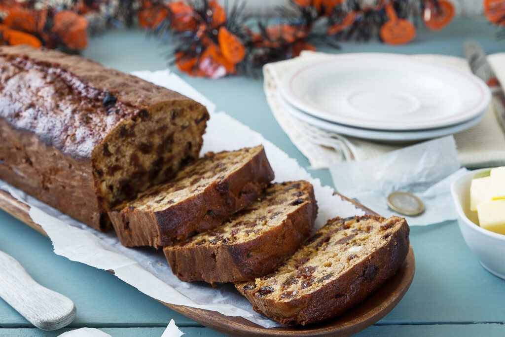 Halloween Tea Brack