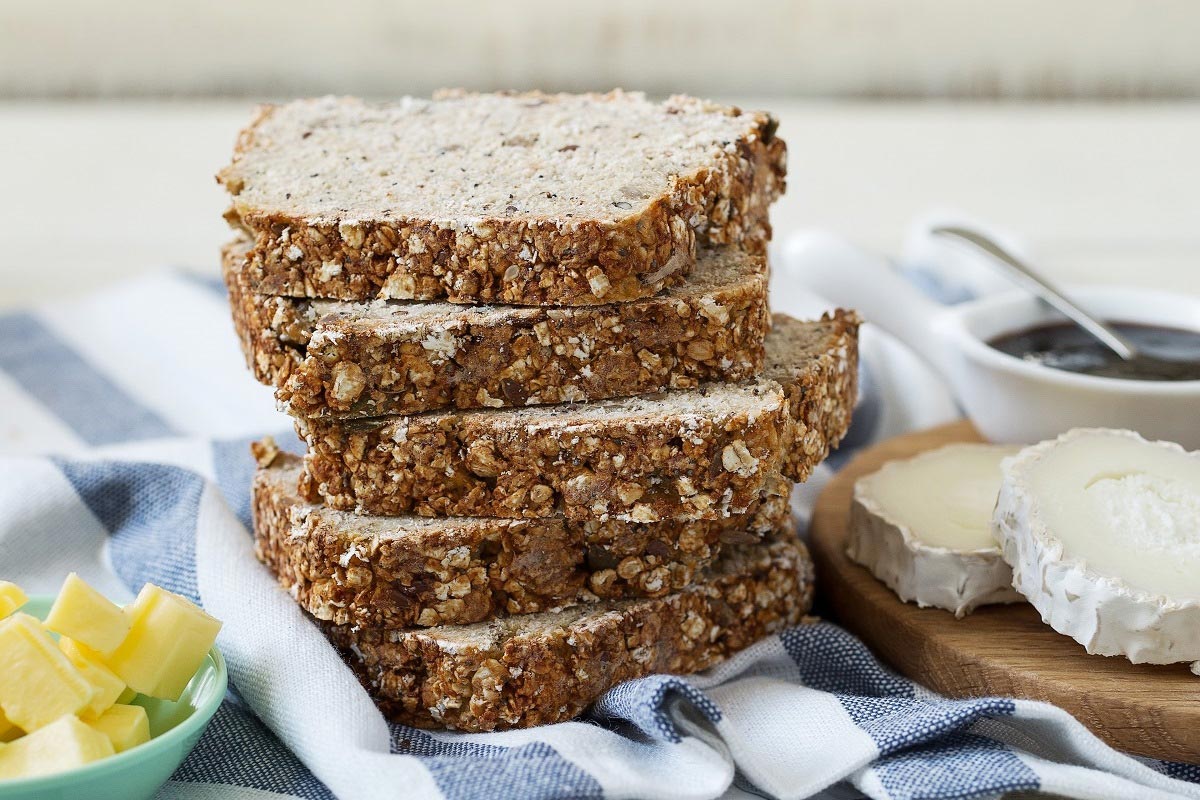 Healthy Oat & Seed Bread