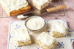 Pineapple and Coconut Traybake