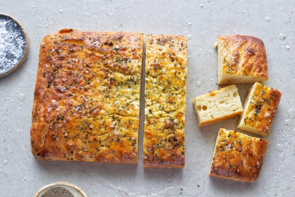 No Knead Focaccia