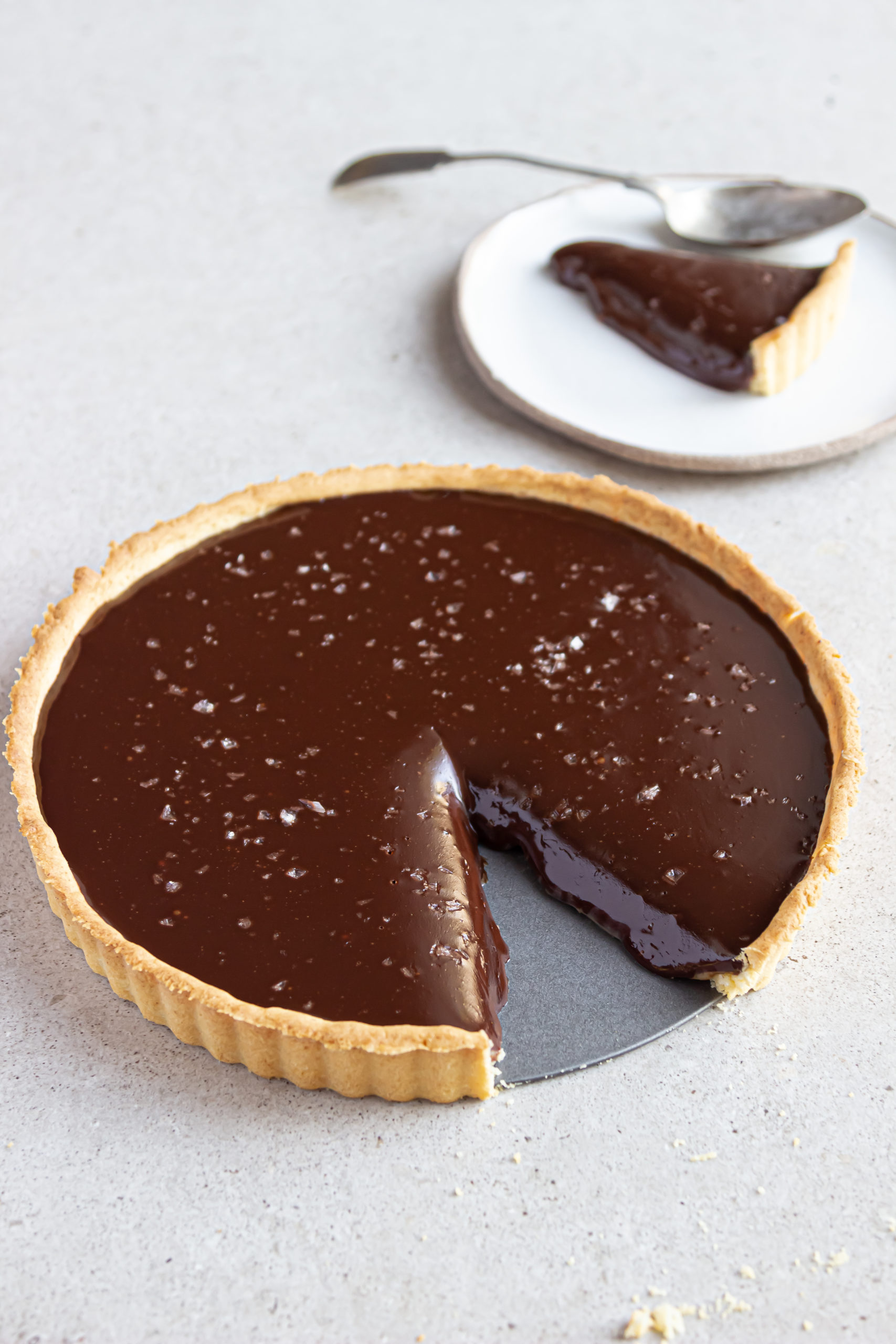 Hazelnut And Chocolate Tart Recipe | Odlums