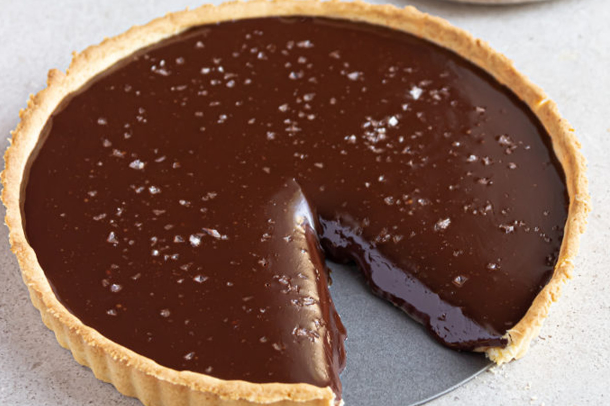 Hazelnut and Chocolate Tart