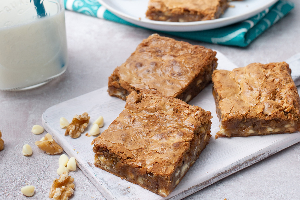 White Chocolate Blondies