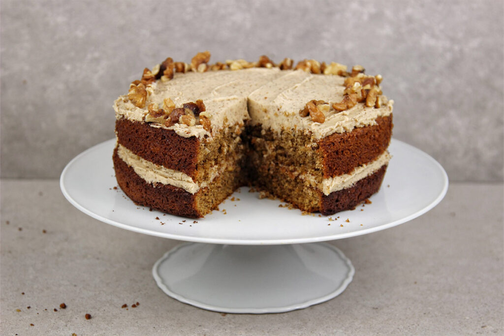 Coffee and Walnut Cake