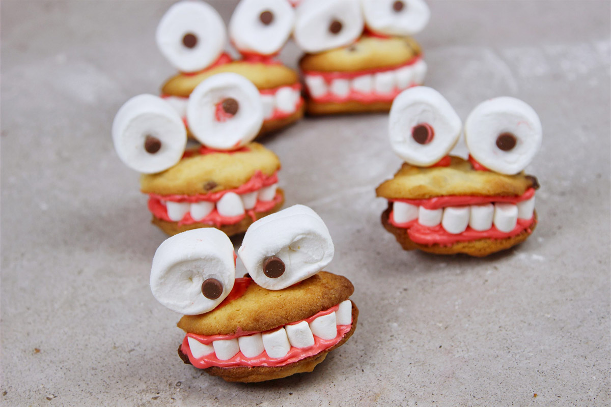 Halloween Creature Cookies