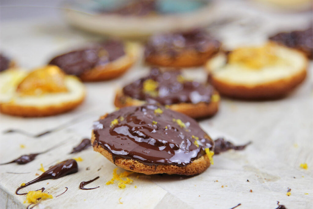 Homemade Jaffa Cakes