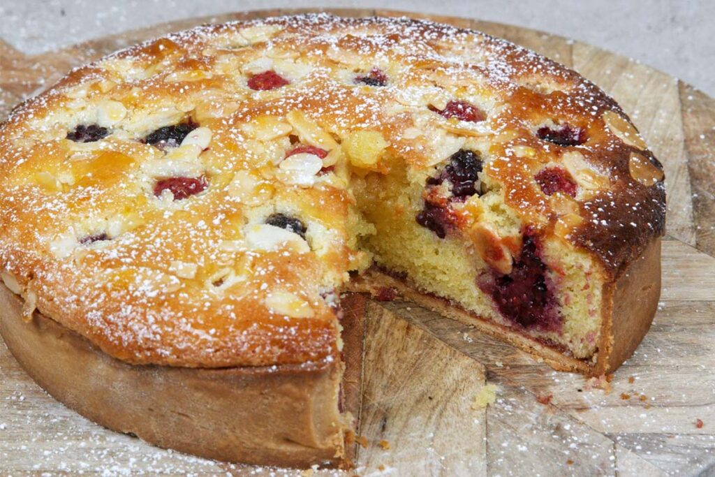 Mixed Berry Bakewell Tart