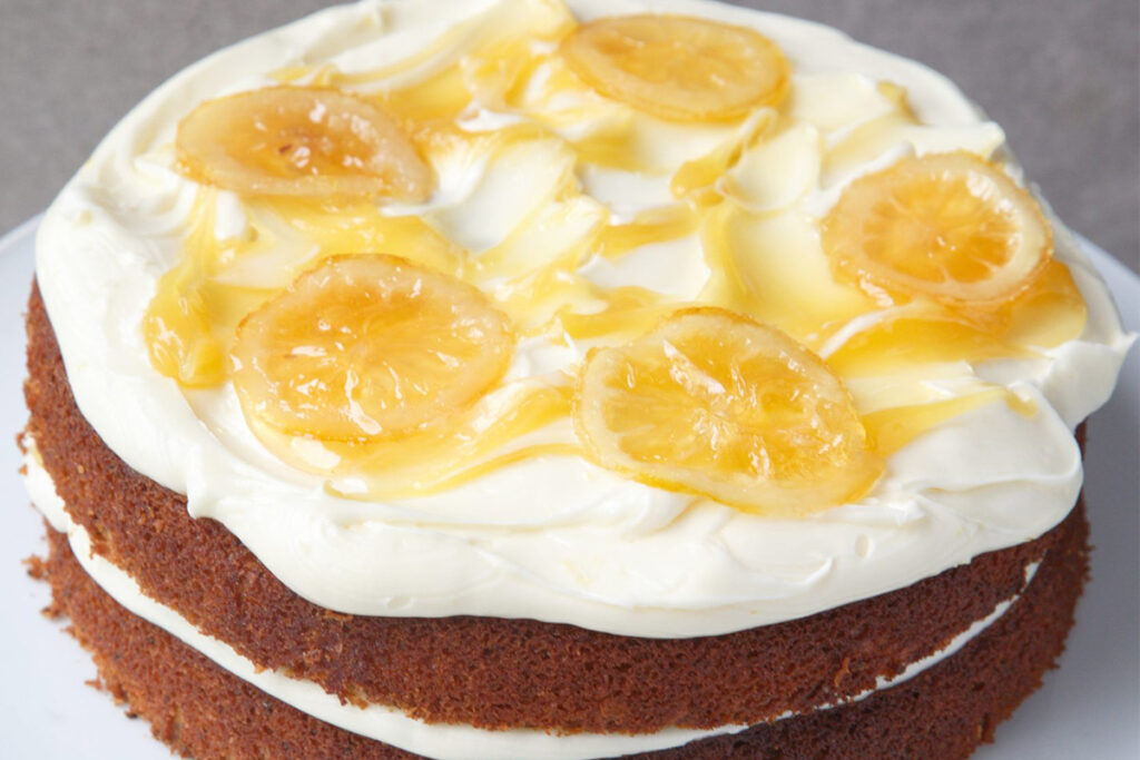 Lemon & Poppy Seed Cake