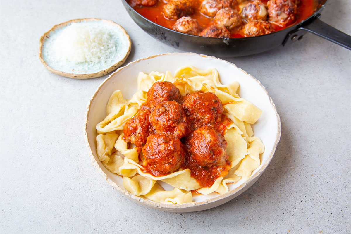 Pasta and Meatballs