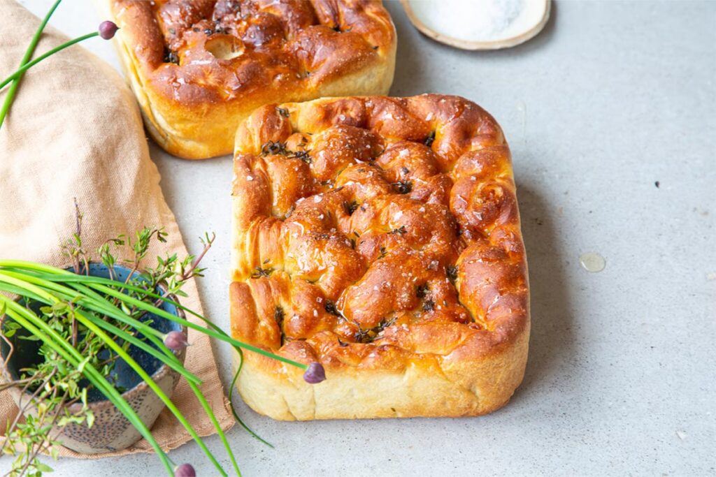 Air Fryer Foccacia