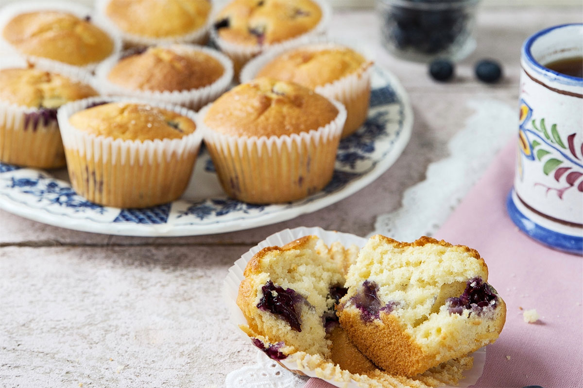 Gluten Free Blueberry Muffins