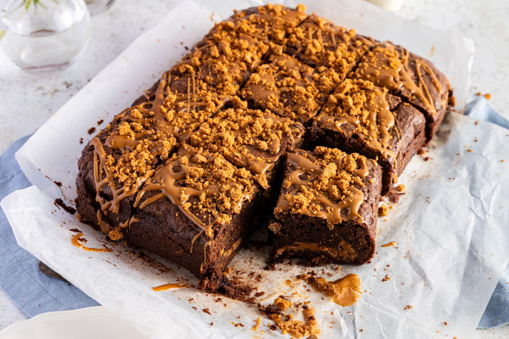 Odlums Biscoff Brownies