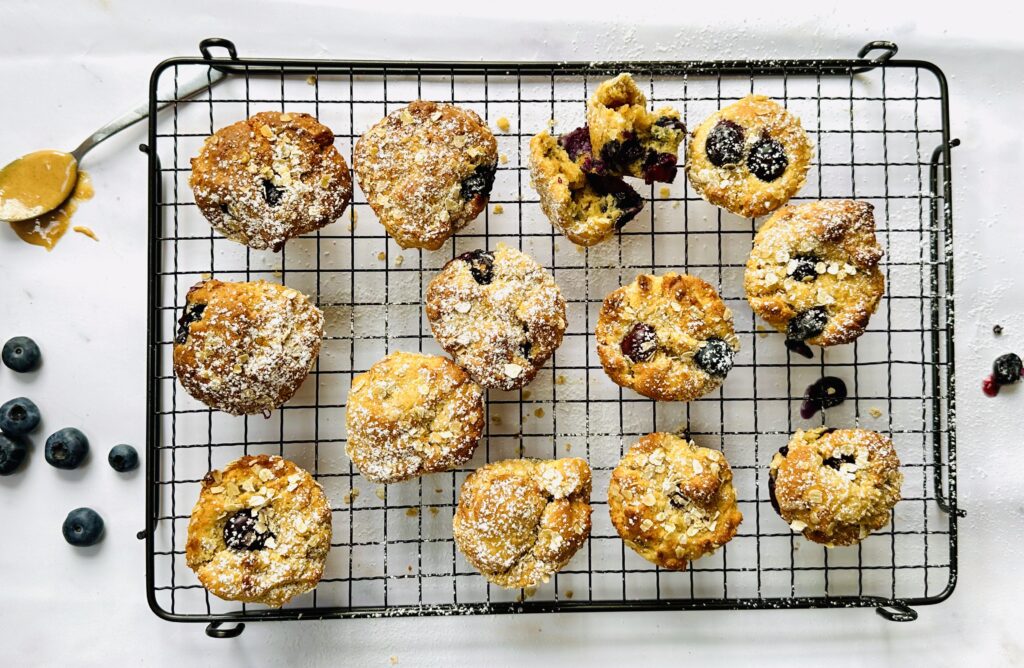 Odlums Air-Fryer Peanut Butter & Blueberry Muffins