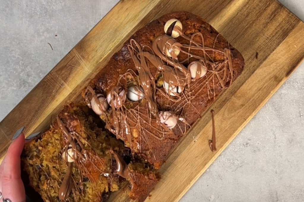 Mini Egg Banana Bread