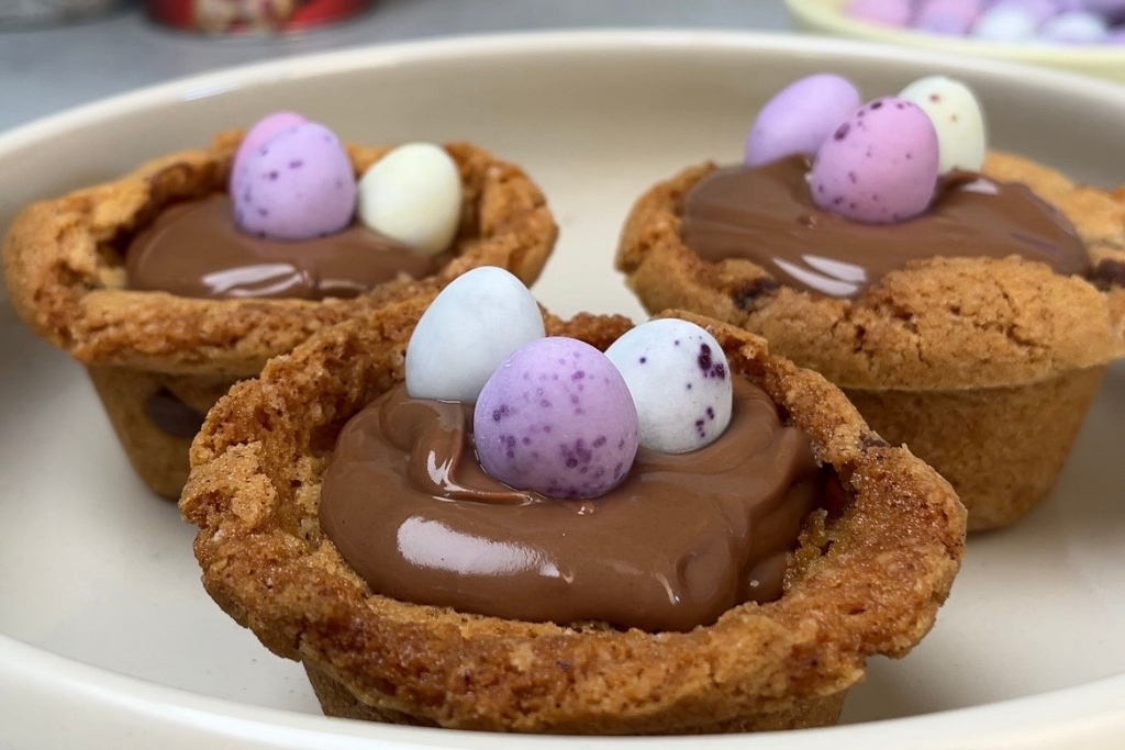 Mini Egg Cookie Nests